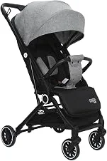 Carrinho de Bebê Passeio Vira Berço NIVI Maxi Baby (Cinza)