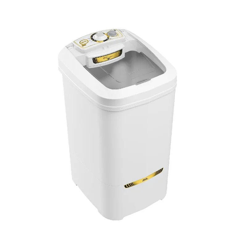 Lavadora Semiautomática 20,5kg Plus Newmaq Branca - 220v