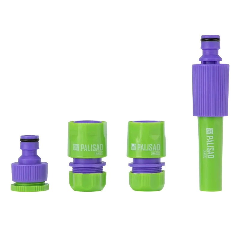 PALISAD Jogo de Conexões para Mangueira 1/2″ – Engate Rápido para Mangueira