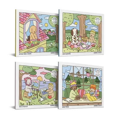 Coleção completa Bobbie Goods (Do dia para a noite, Dias quentes, Isso e aquilo e Dias frios)