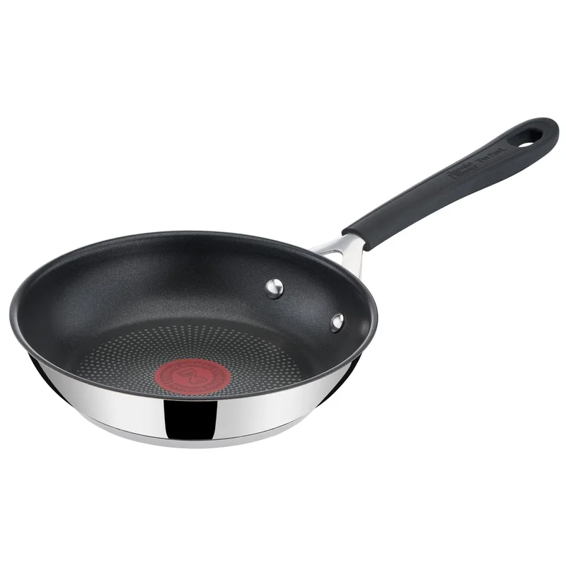 Frigideira Tefal Jamie Oliver 20cm, Inox, com Fundo de Indução, Revestimento Titanium e Thermo Sinal