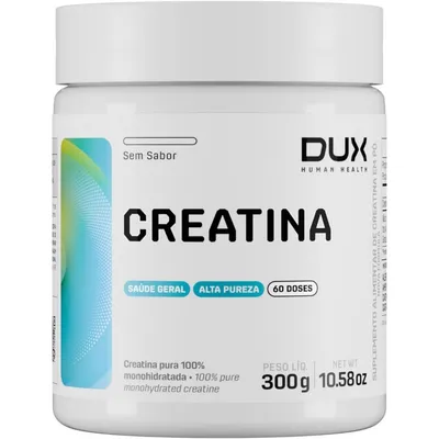 Creatina Monohidratada DUX Nutrition 100% Pura Original Hipertrofia Academia Fitness