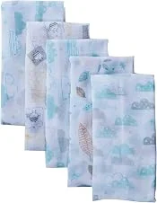 Papi Textil Fralda Papi Especial Com Bainha Estampada 70Cm X 67Cm Contem 05 Un