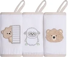 Papi Textil Babete Gifts Papi Friends C/Prendedor De Chupeta 40Cm X 40Cm Contem 03 Un