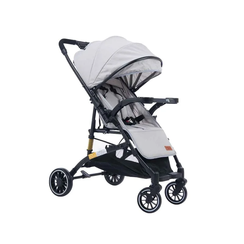 Carrinho de Bebê Passeio Com Alça Reversível YouGo Maxi Baby (Cinza)