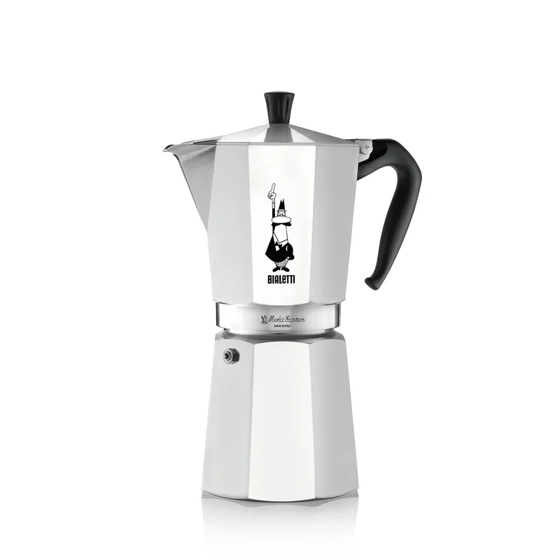 Bialetti Cafeteira, Alumínio, Prata, 12 xícaras