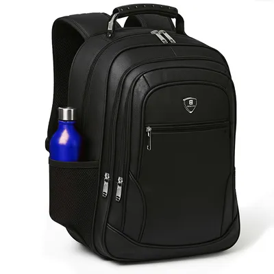 Mochila Reforçada Masculina Faculdade Impermeável Resistente Grande Trabalho Escolar