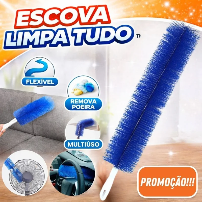 Escova De Ventilador Microfibra Flexível Dobrável Removedor De Poeira Multiuso Para Ar Condicionado E Janela