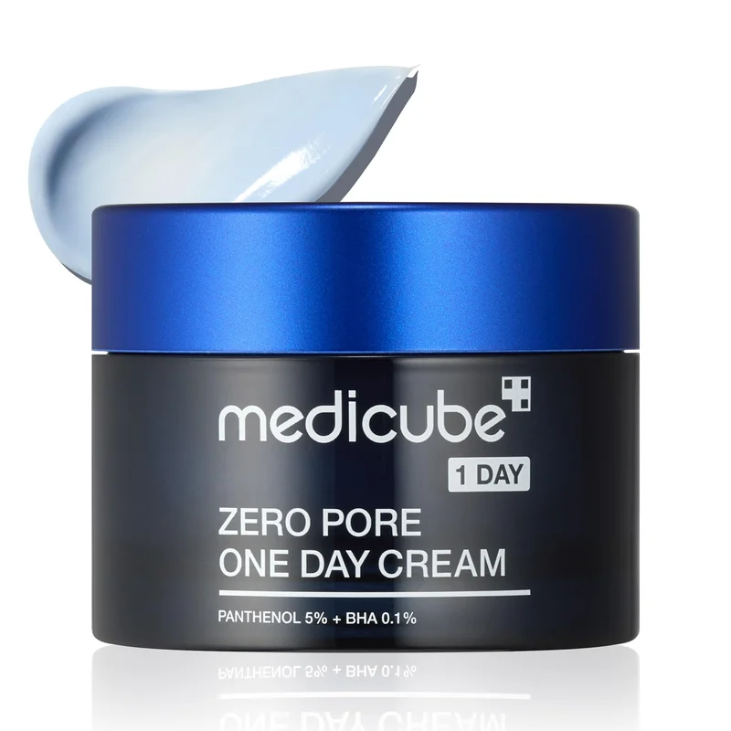 medicube Medicube Zero Pore One-Day Cream 1,7 Fl.Oz - Poros Visivelmente Menores, Controla O Excesso De Oleosidade - Creme Refinador De Poros Com Pantenol, Ácido Salicílico E Niacinamida - Cuidados