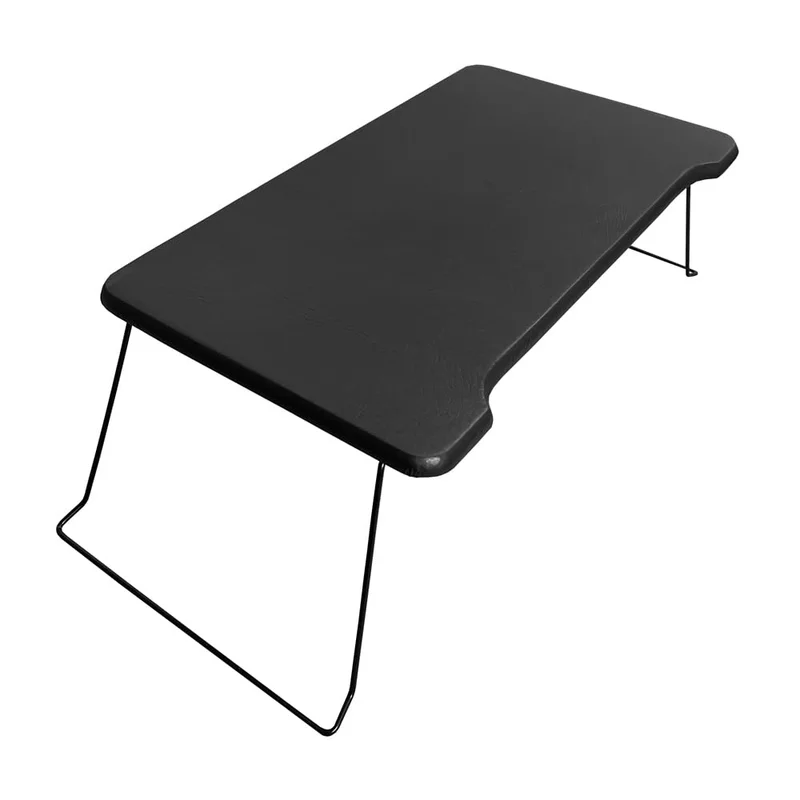 Suporte Multiuso Para Notebook Pé de Ferro Dobrável Portátil Mesa Apoio- LH Móveis (Preto)