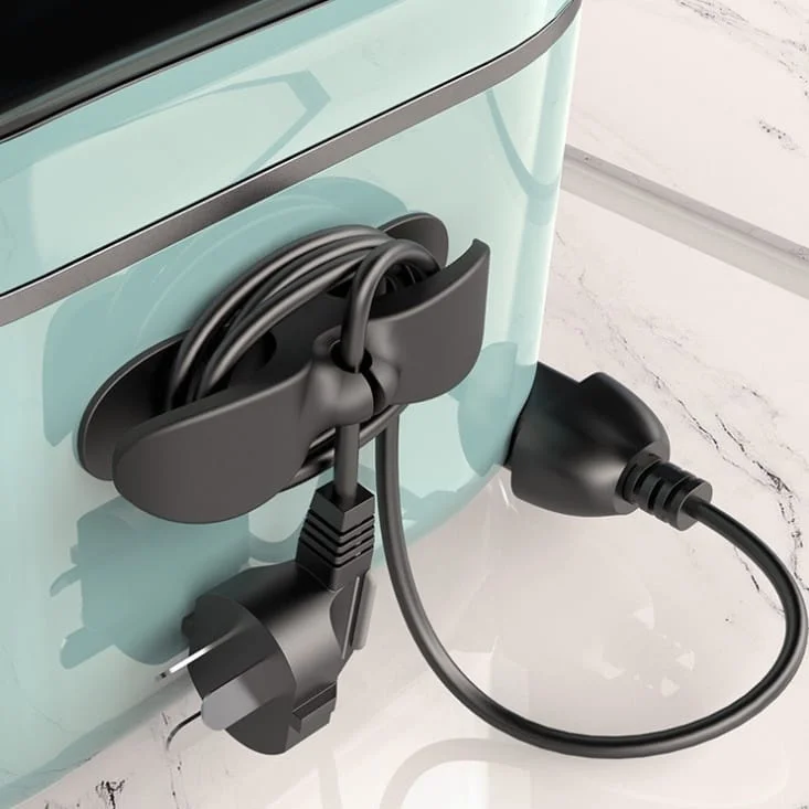 Suporte Do Cabo Clipe Universal O Invólucro Organizador Para Cabos De Armazenamento De Mixer Liquidificador