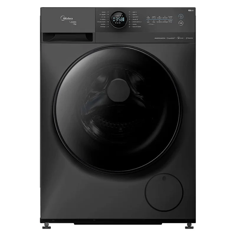 Lavadora Midea HealthGuard Smart 13kg Titanium 220V