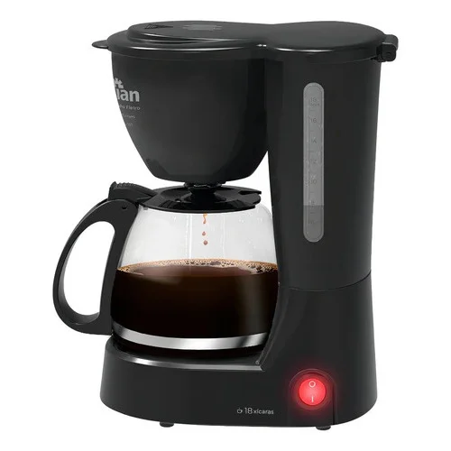 Cafeteira Elétrica Kian 18 Xícaras 650W 127V Filtro Permanente Jarra de Vidro Corta Pingos