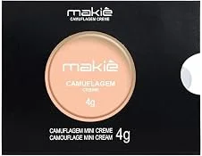 Mini Corretivo Camuflagem Creme 4g - Makiê (Ivory) - Correção de olheiras, manchas na pele, acne ou cicatrizes