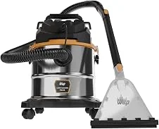 WAP Extratora e Aspirador Barril Carpet Cleaner Pro 25 1700W 2250mmH20 Com 8m de Alcance e Acabamento em Inox (127, Volts)