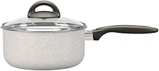 Brinox - Panela com Tampa 18X9Cm 1,9L Ceramic Life Suprema - Vanilla