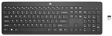 Teclado sem Fio HP 230 - com Dongle USB Wireless, Digitação Silenciosa e Precisa, Design Elegante, Até 16 Meses de Bateria, Layout BR, Preto (3L1E7AA)