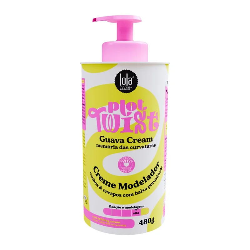Plot Twist Guava Cream Hidratante 480g , Lola Cosmetics