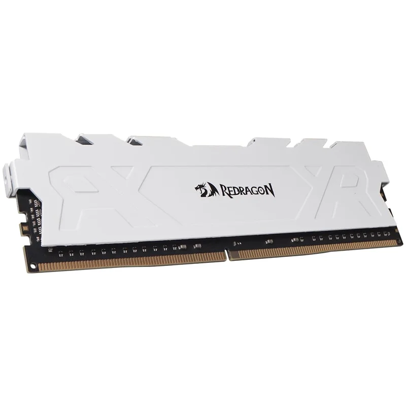 Memória RAM Redragon Rage 16GB DDR4 3200MHz CL16 Branco GM-712