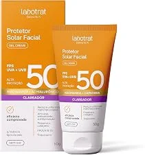 Labotrat Dermo Sun Protetor Solar Facial FPS 50 Gel Creme Sem Cor 50g