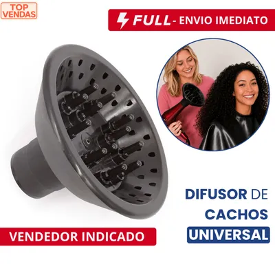 Difusor Cachos Universal Para Secador Taiff Vários Modelos