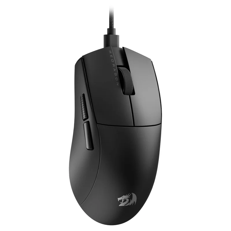 Mouse Gamer Redragon K1ng 8K Preto PAW3395 8000 Hz Cabo USB Tipo-C Removível 26000 DPI M996
