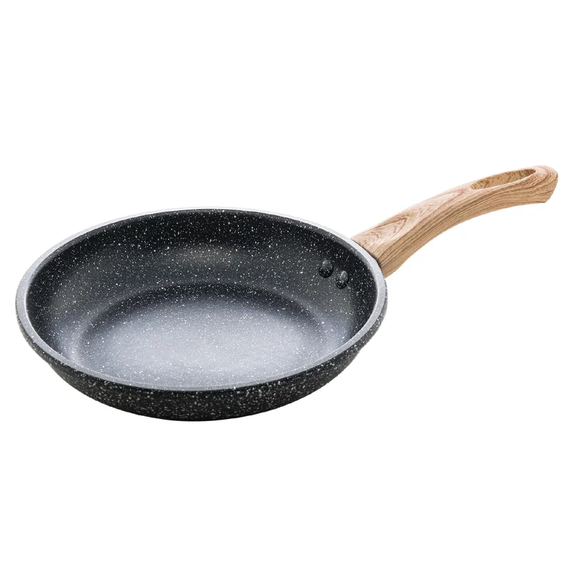 WOLFF - Frigideira de Indução em Alumínio com Revestimento Cerâmico Granilite Preta 24cm