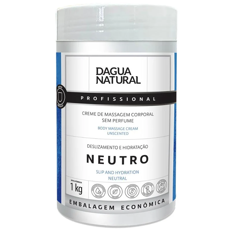 DAGUA NATURAL Creme De Massagem Neutro Dagua Natural 1KG