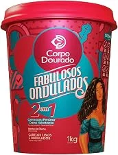 Corpo Dourado – Creme para Pentear e Hidratante Fabulosos Ondulados 1kg
