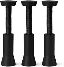 Suporte Vertical Ajustável para GPU 7,5 a 14 cm, Anti-Sag para Placa de Vídeo, Encaixe Seguro, Material Resistente, Gabinete, Compátivel com AMD e NVIDEA, Anti Empenamento, Suporte VGA (Kit com 3)