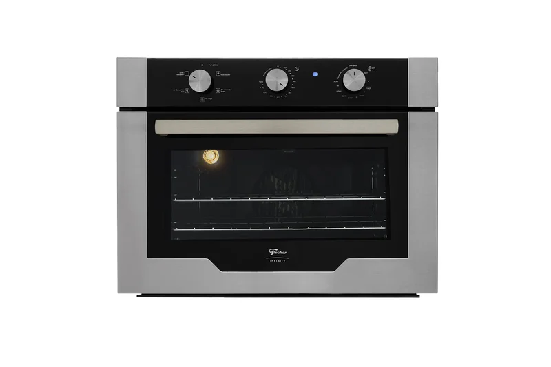FISCHER FORNO ELÉTRICO EMBUTIR INFINITY 50L COM AIR FRYER INOX 127V 15740-27308