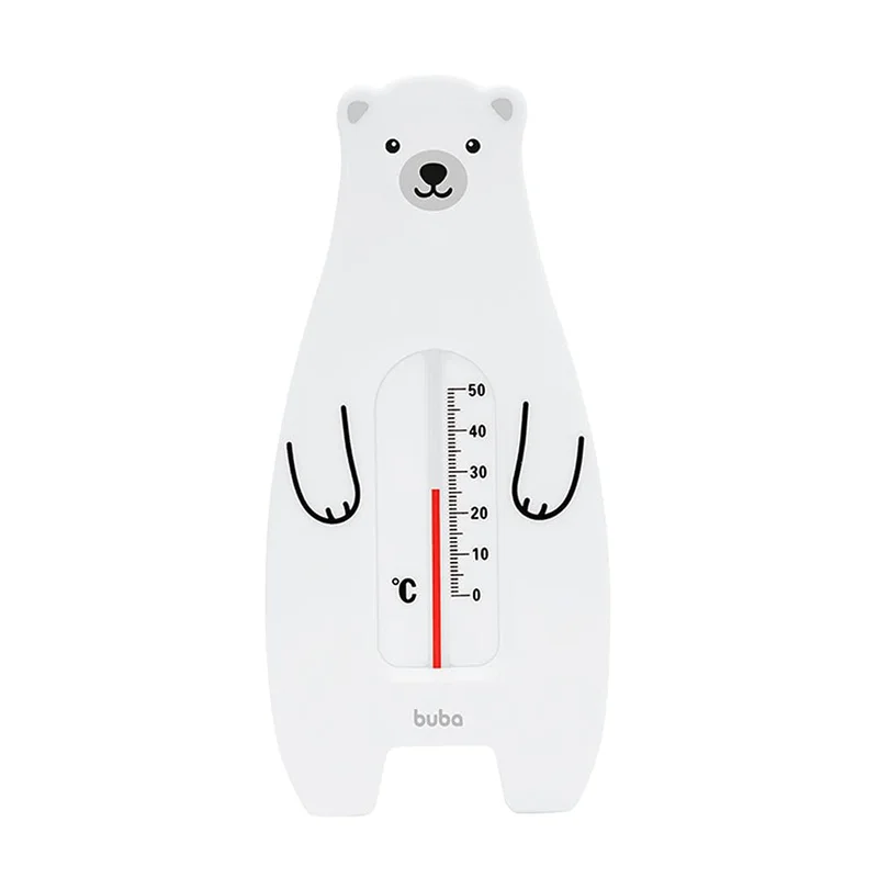 Buba Termometro De Banheira Urso Branco