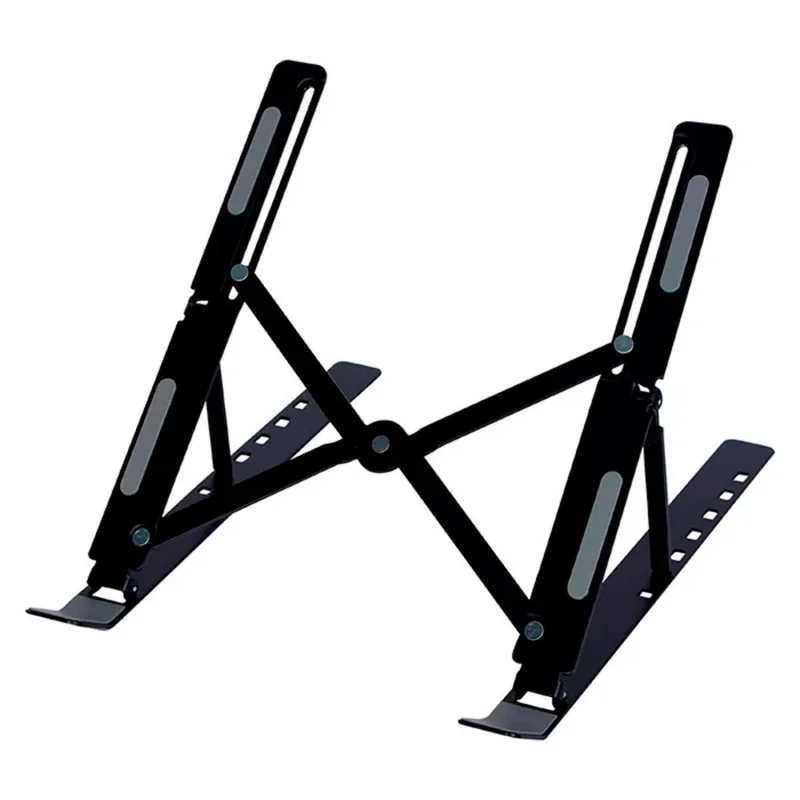 Suporte Ajustável para Notebook em Metal | Ergonômico, Dobrável, Portátil