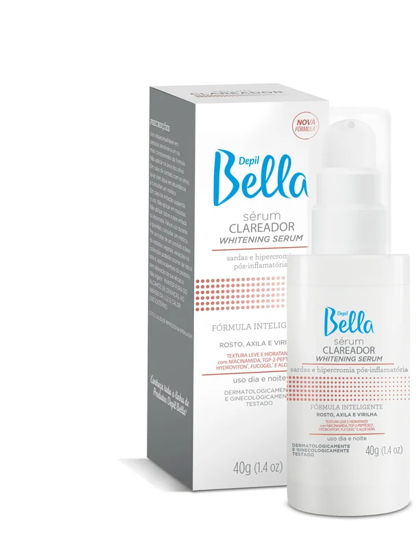 Sérum Clareador, Depil Bella, 40G