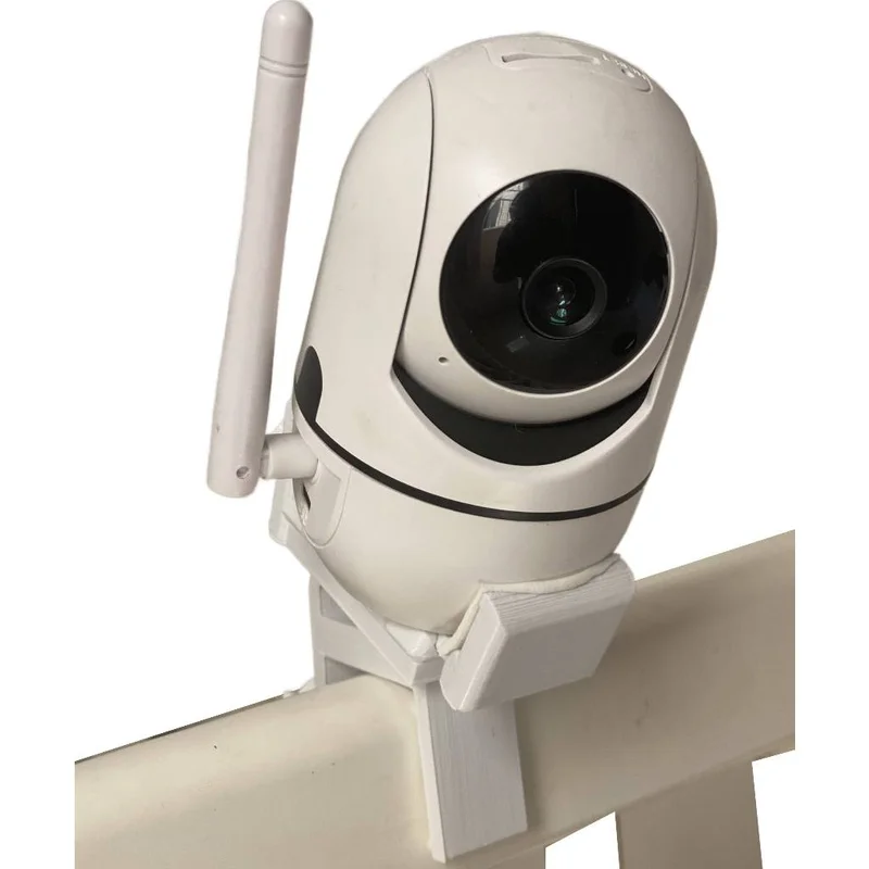 Suporte Inclinado para Camera Baba Eletronica Universal para Berço, Cama ou Moveis