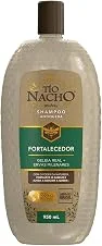 Tío Nacho Shampoo Fortalecedor Antiqueda Natural com Geleia Real e Ervas Milenares – Fortalecimento Capilar, Controle da Oleosidade e Prevenção da Queda 950ml