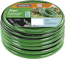 Tramontina Mangueira Pvc S/Esguicho Flex Especial 50m Verde e Preta