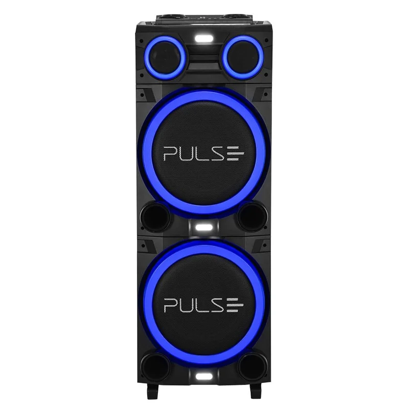 Caixa de Som Torre Double 12 Pol, 2700W Bluetooth Pulse - SP516