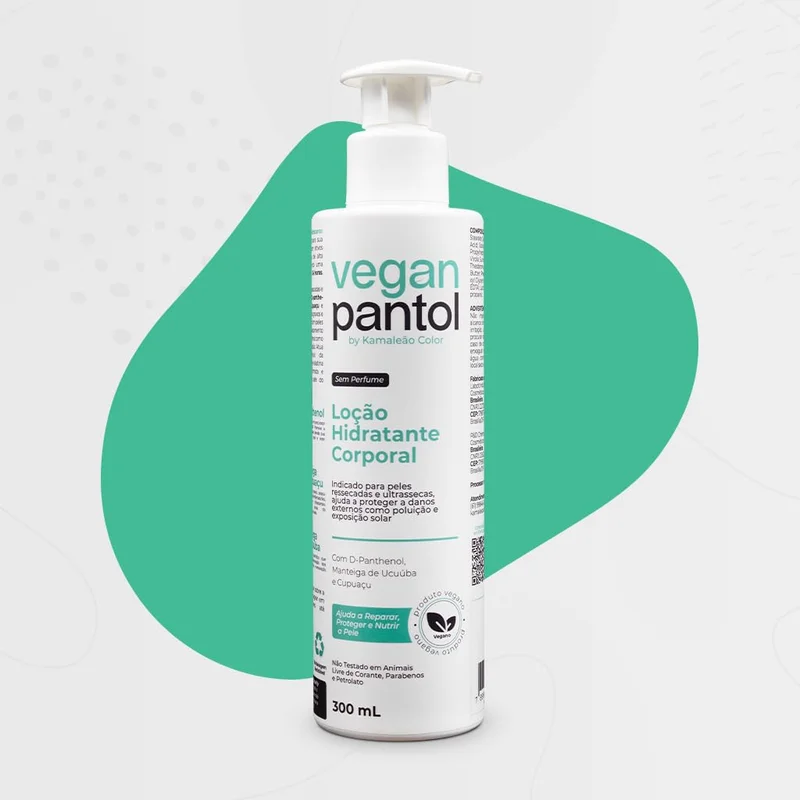 KAMALEÃO COLOR Hidratante Corporal 300g Veganpantol