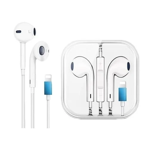 Fone de Ouvido entrada lightning para Iphone Microfone Bluetooth Envio Imediato