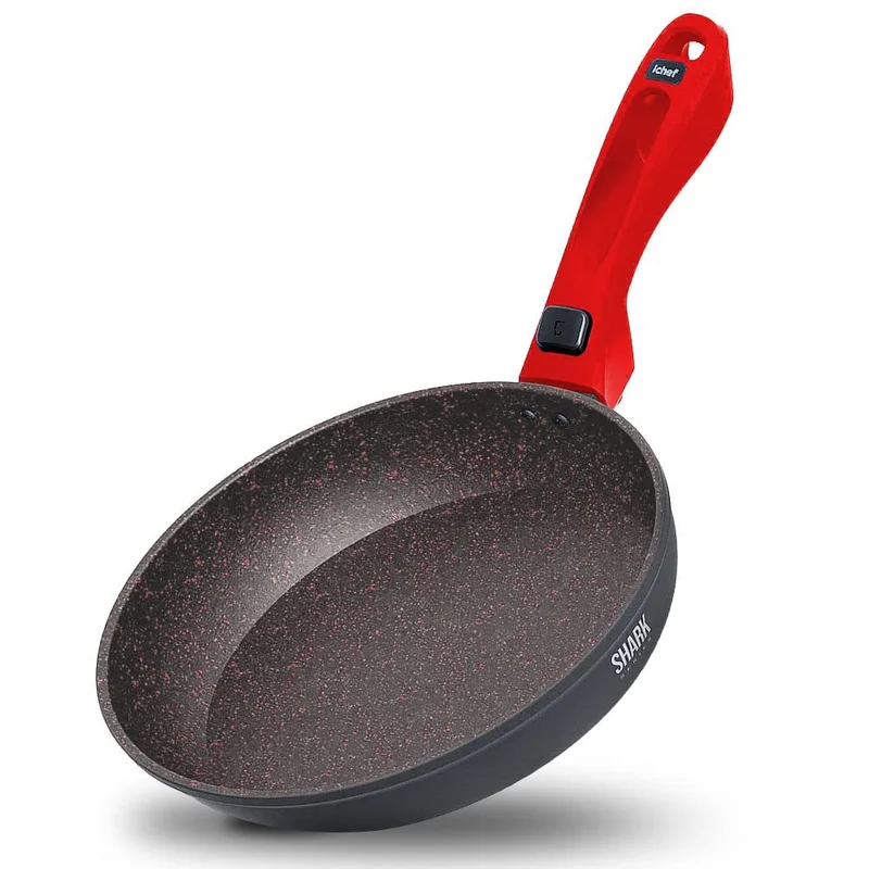 ICHEF POLISHOP Panela Ultra Sauté Grand Shark Series Vermelha de 24cm