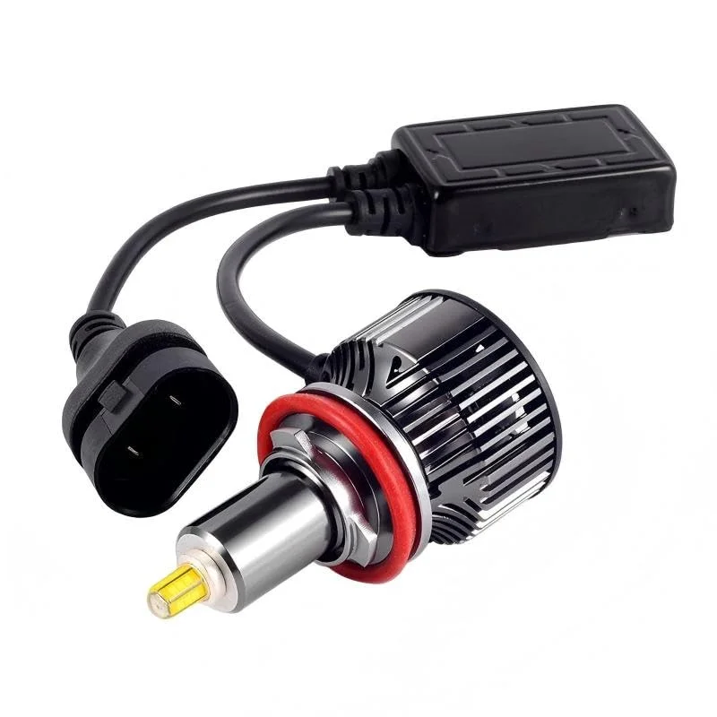 YARUIKE Lâmpada LED H11 de 35W para farol, iluminação de 360°, alto brilho de 6000K, substitui lâmpadas halógenas, instalação plug and play, adequada para carros, caminhões e SUV (H11)