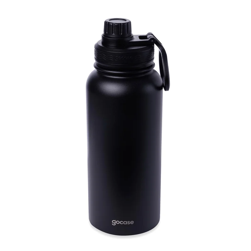 Garrafa Térmica Gocase Fresh Inox Parede Dupla Isolada À Vácuo 950ml - Preto