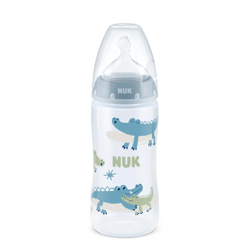 NUK Mamadeira Fc Temp. Control 360Ml S2 - Boy Azul