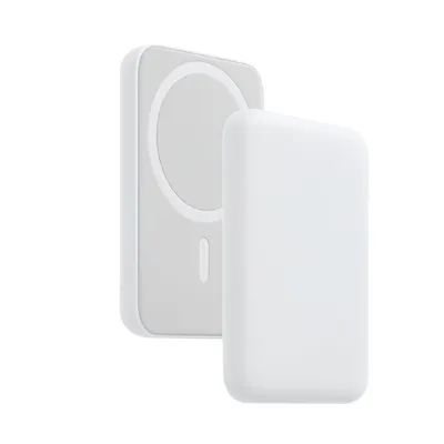 Carregador Portátil 5000Mah Sem fio Para iPhone Indução Bateria Carga