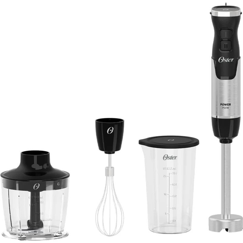 Oster Mixer Power Black Inox 3 em 1 127V