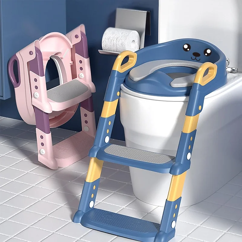 JOYA KID Troninho infantil Assento Redutor Infantil com Escada para Vaso Sanitário