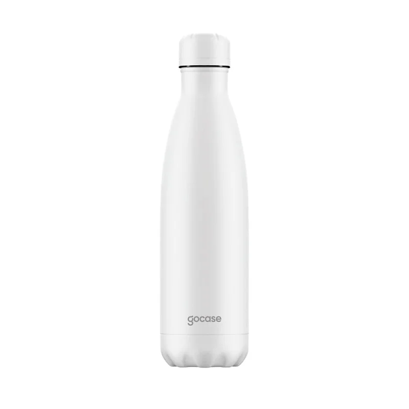 Garrafa Térmica Gocase Urban Inox Parede Dupla Isolada À Vácuo 500ml - Branco