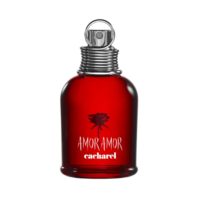 Cacharel, Amor Amor, Perfume Feminino, Fragrância Floral Frutada Ambarada com Notas de Grapefruit Rosa e Baunilha, Eau de Toilette com Fixação Equilibrada, Romântica para o dia e a noite