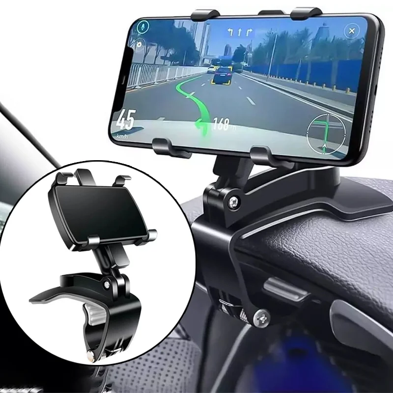 Suporte Veicular Painel Celular Rotação 360 Graus Para Carro Multifuncional Suporte
